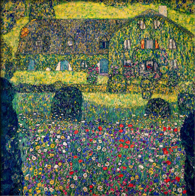 Country House On Attersee Lake, Upper Austria, 1914 by Gustav Klimt
